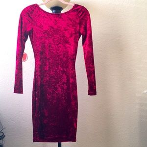 Velvet Red dress